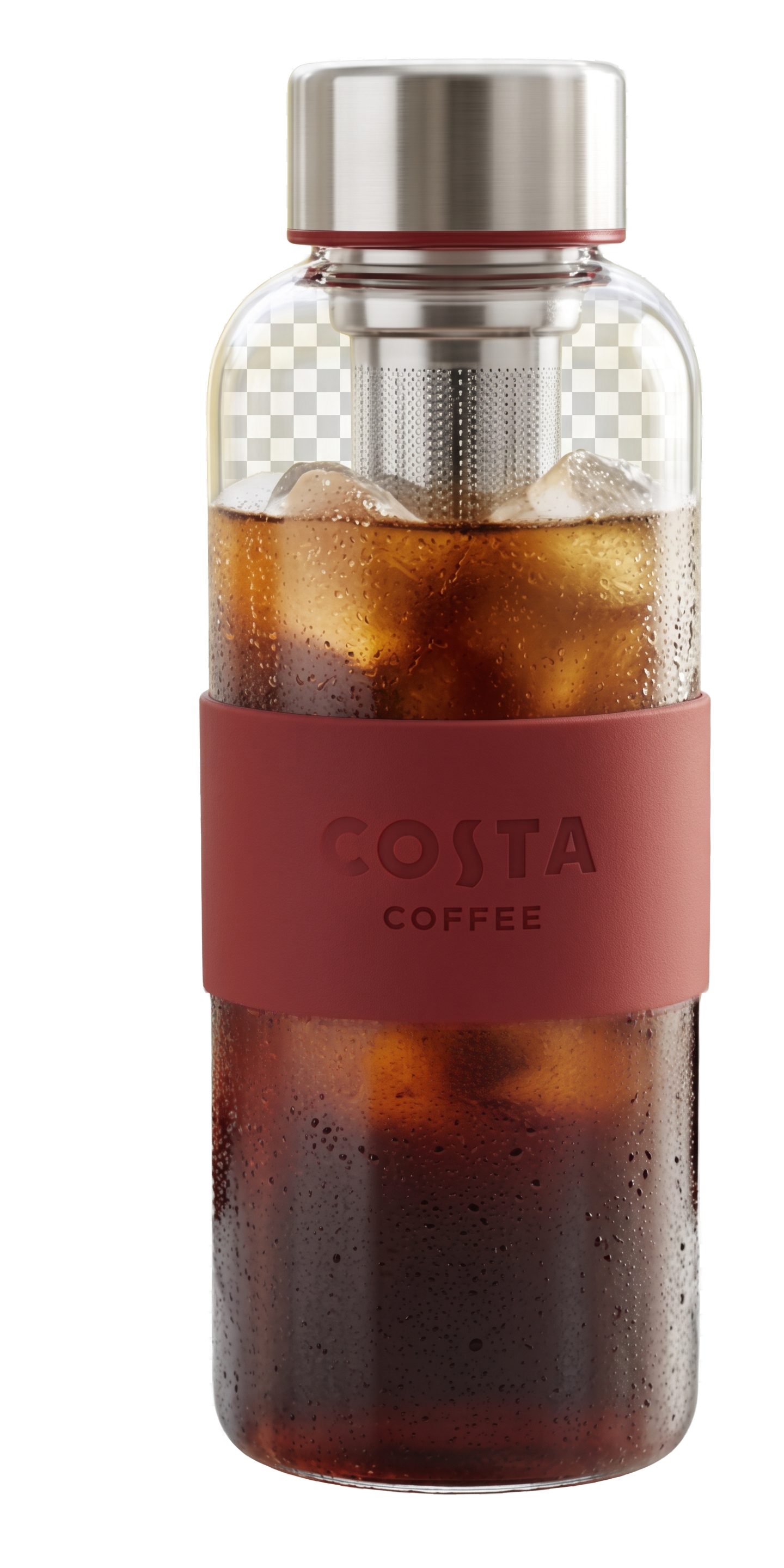 Clever Cup Stainless + Rojo