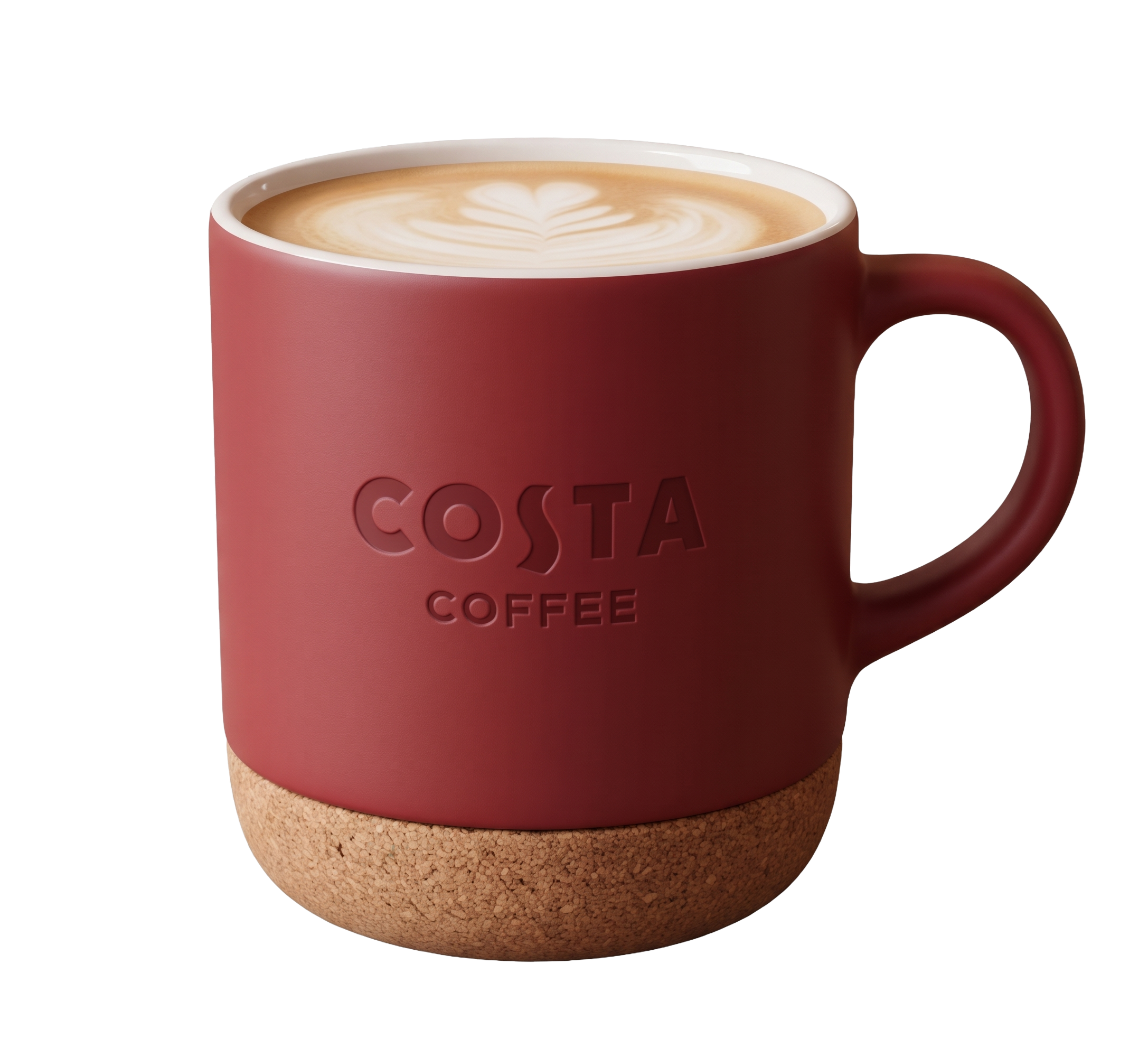 Red Costa Coffee cup